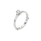 Anillo Oro Blanco 18kt Diamantes 11 Pts - Miniatura 1
