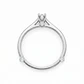 Anillo Oro Blanco 18kt Diamantes 11 Pts - Miniatura 2