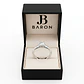 Anillo Oro Blanco 18kt Diamantes 11 Pts - Miniatura 3