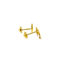 Aros de Oro 18kt Delfín y Circones - Miniatura 3