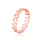 Anillo de Plata Esterlina 925 Corazones de Rose 37 - Miniatura 1