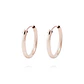 Aros Oro Miel de 18kt Argolla - Miniatura 1
