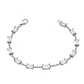Pulsera de Plata Esterina 925 Circonita Baguette - Miniatura 1