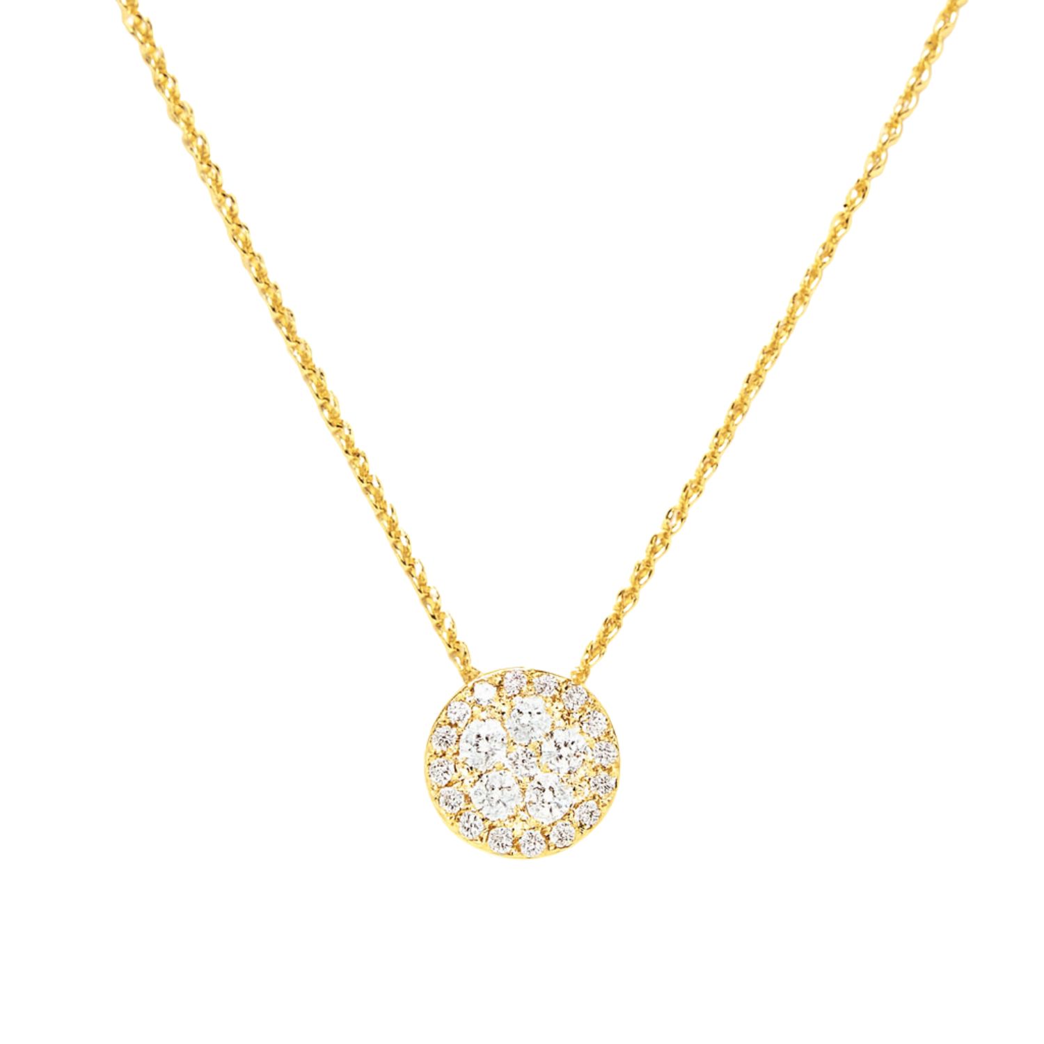 Collar de Oro 18kt con Diamantes 23 Pts Totales SI/H Corte Brillante - By Danielle Costantini 3