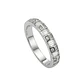 Anillo de Plata Esterlina 925 Corte Baguette y Princesa - Miniatura 3