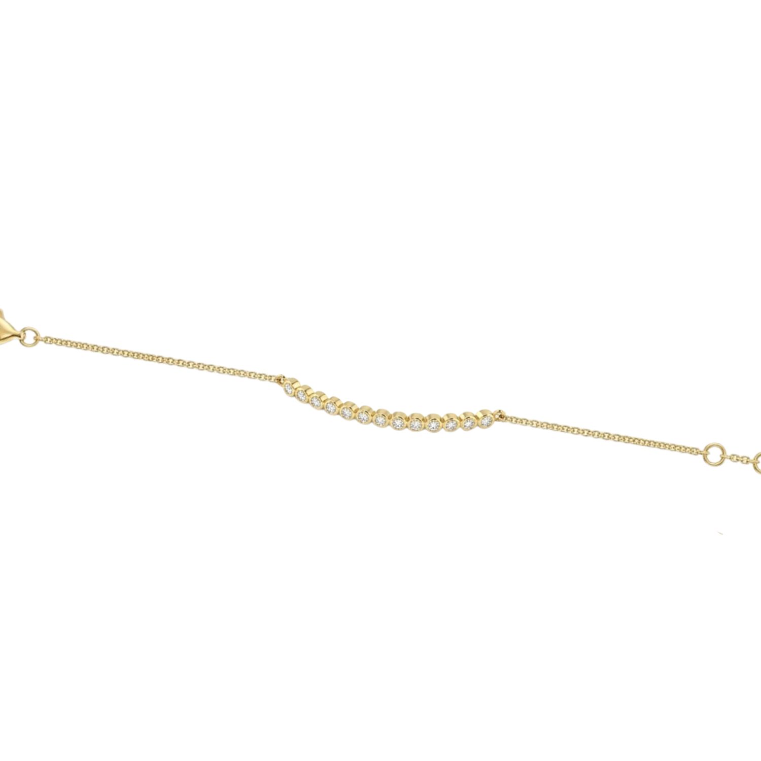Pulsera Oro  Amarillo 18Kt  Luz Diamantes 19Pts 3