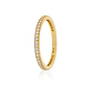 Anillo Oro Amarillo 18kt Circonita Sin Fin - Miniatura 1