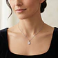 Collar de Oro 18kt con Diamantes Mano de Fatima 15 Pts Totales SI/H Corte Brillante - By Danielle Costantini - Miniatura 3