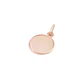 Colgante Oro Miel 18kt Disco Labrado 14mm - Miniatura 1