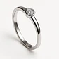 Anillo Oro Blanco 18kt Circonita - Miniatura 3