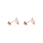 Aros Oro Miel 18kt Gato - Miniatura 3