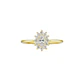 Anillo Oro Amarillo 14kt Circonita Oval - Miniatura 2