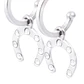 Aros de Plata Esterlina 925 Argollas Herraduras - Miniatura 2