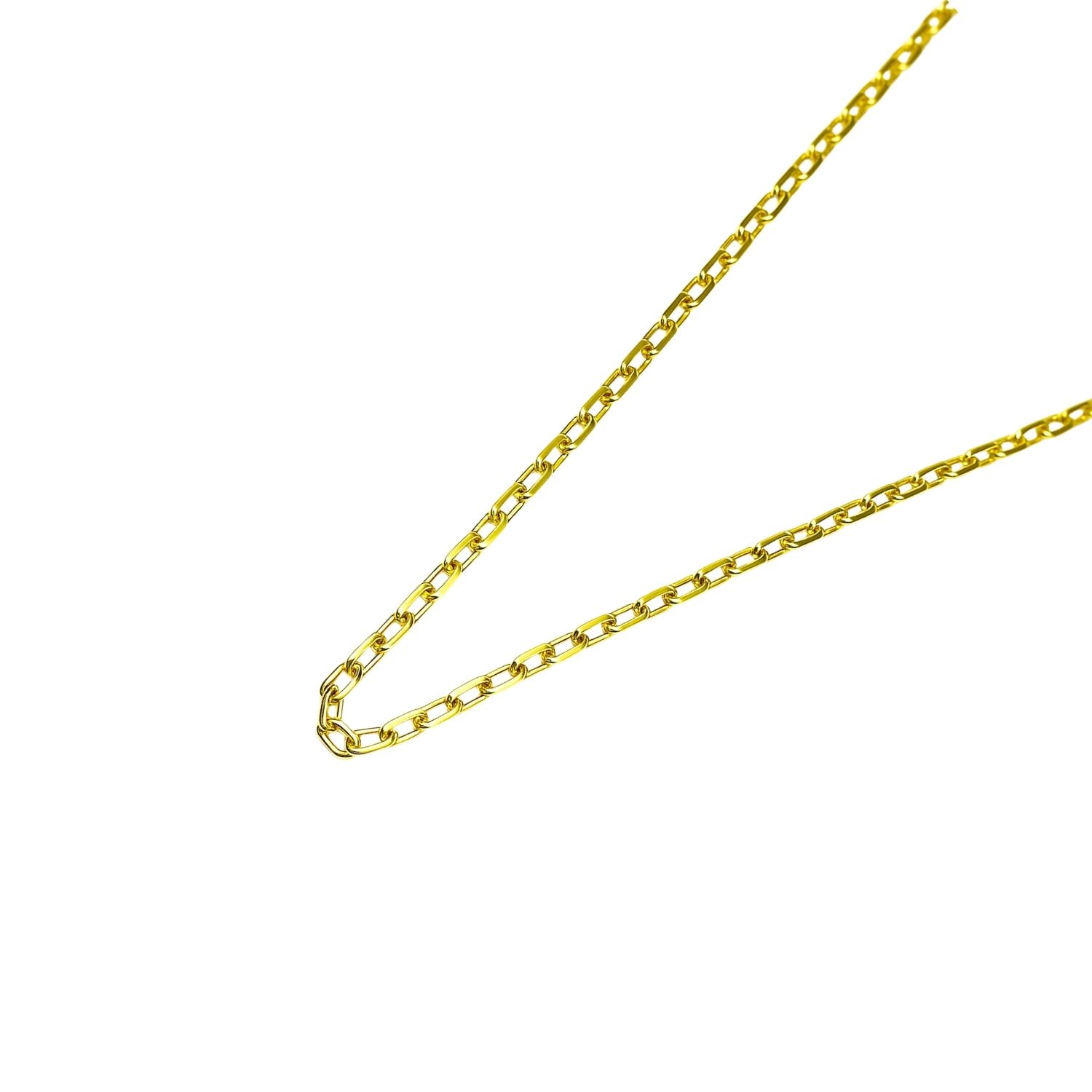 Cadena Oro Amarillo 18kt Limada 60CM 1