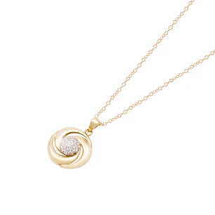 Colgante de Oro 18kt Modelo  Circones espiral