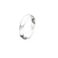 Argolla de Matrimonio Plata 950 3mm Bari - Miniatura 1