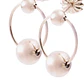 Aros Oro Miel 18kt Satelite - Miniatura 2