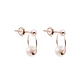 Aros Oro Miel 18kt Satelite - Miniatura 3