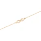 Pulsera de Oro de 18kt Modelo Infinito de 5 puntos - Miniatura 3