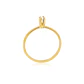 Anillo Compromiso Oro Amarillo 18kt  Niza 1x12ptos Diamante - Miniatura 2