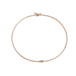 Pulsera de Oro 18kt Esclava Tipo Delgada