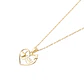 Collar Oro Amarillo 18kt Modelo Corazón I ❤ You - Miniatura 1