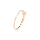 Anillo Oro Amarillo 18kt Tiara Circonita Central 3MM - Miniatura 3