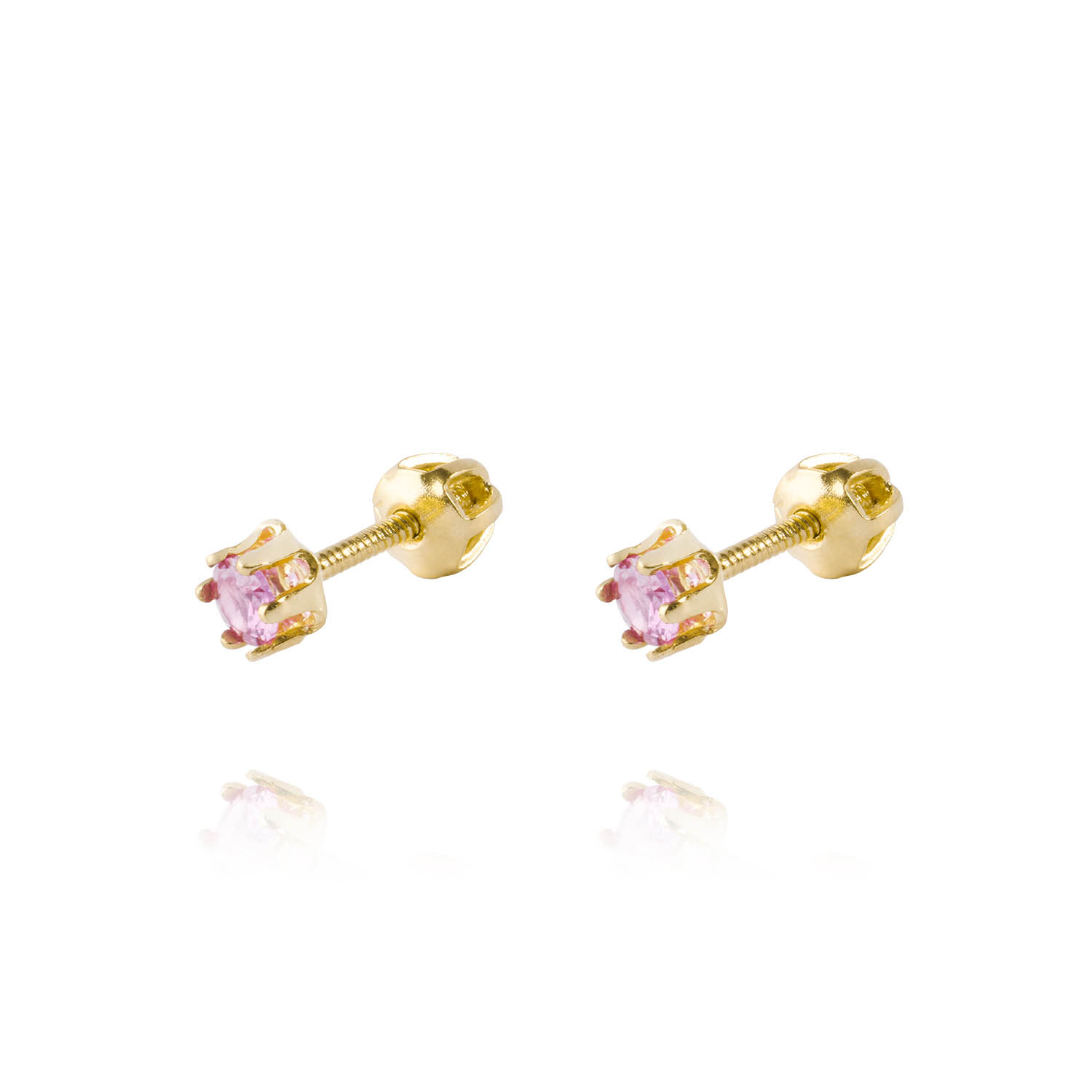 Aros de Oro 18kt RF de 3mm con Seis grifas 1