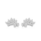 Aros de Plata Esterlina 925 Corona Circon - Miniatura 2