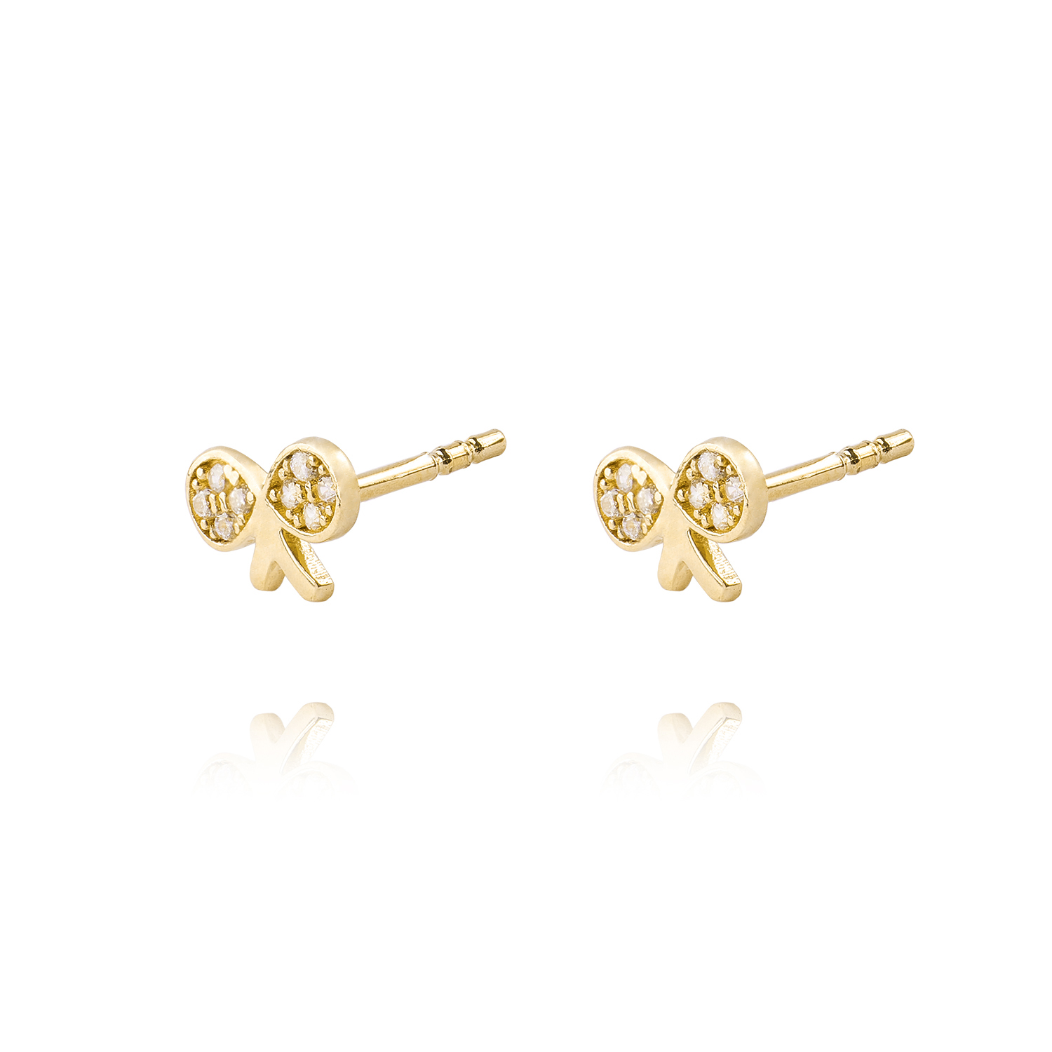 Aros de Oro 18kt Modelo Rosa 1