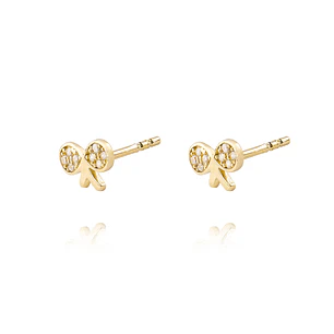 Aros de Oro 18kt Modelo Rosa