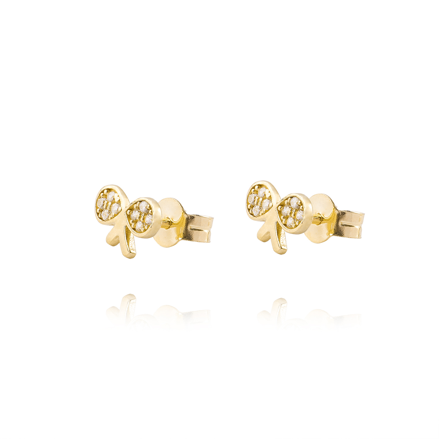 Aros de Oro 18kt Modelo Rosa 2