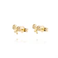 Aros de Oro 18kt Modelo Rosa - Miniatura 2