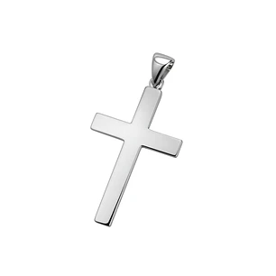 Colgante de Plata Esterlina 925 Cruz 25X18MM