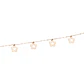 Pulsera en Oro Miel 18kt Margaritas Colgantes - Miniatura 3