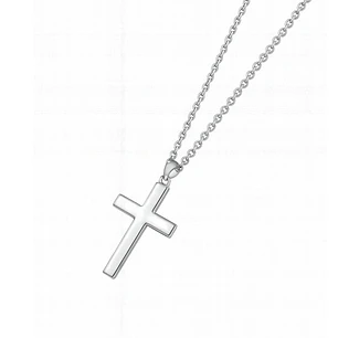 Colgante de Plata Esterlina 925 Cruz 25X18MM