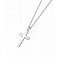 Colgante de Plata Esterlina 925 Cruz 25X18MM - Miniatura 2