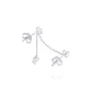 Piercing de Plata Esterlina 925 Circones colgantes - Miniatura 3