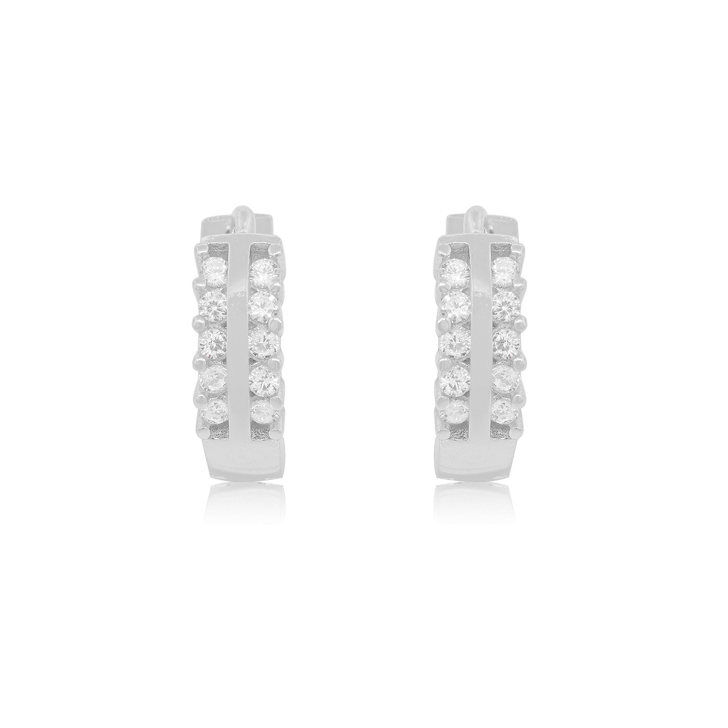 Aros de Plata Esterlina 925 Argollas 10mm 3