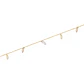 Tobilleras de Oro 18kt Modelo Hojitas Colgantes - Miniatura 3