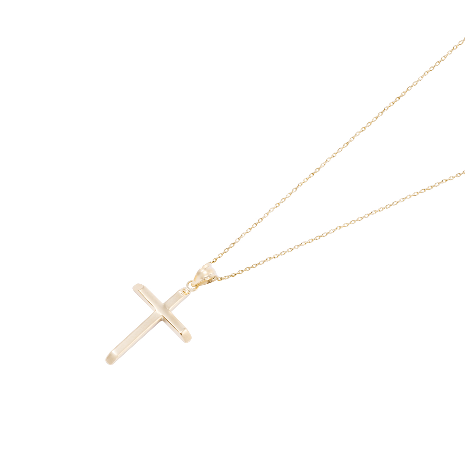 Colgante de Oro 18kt Cruz 30MM 2