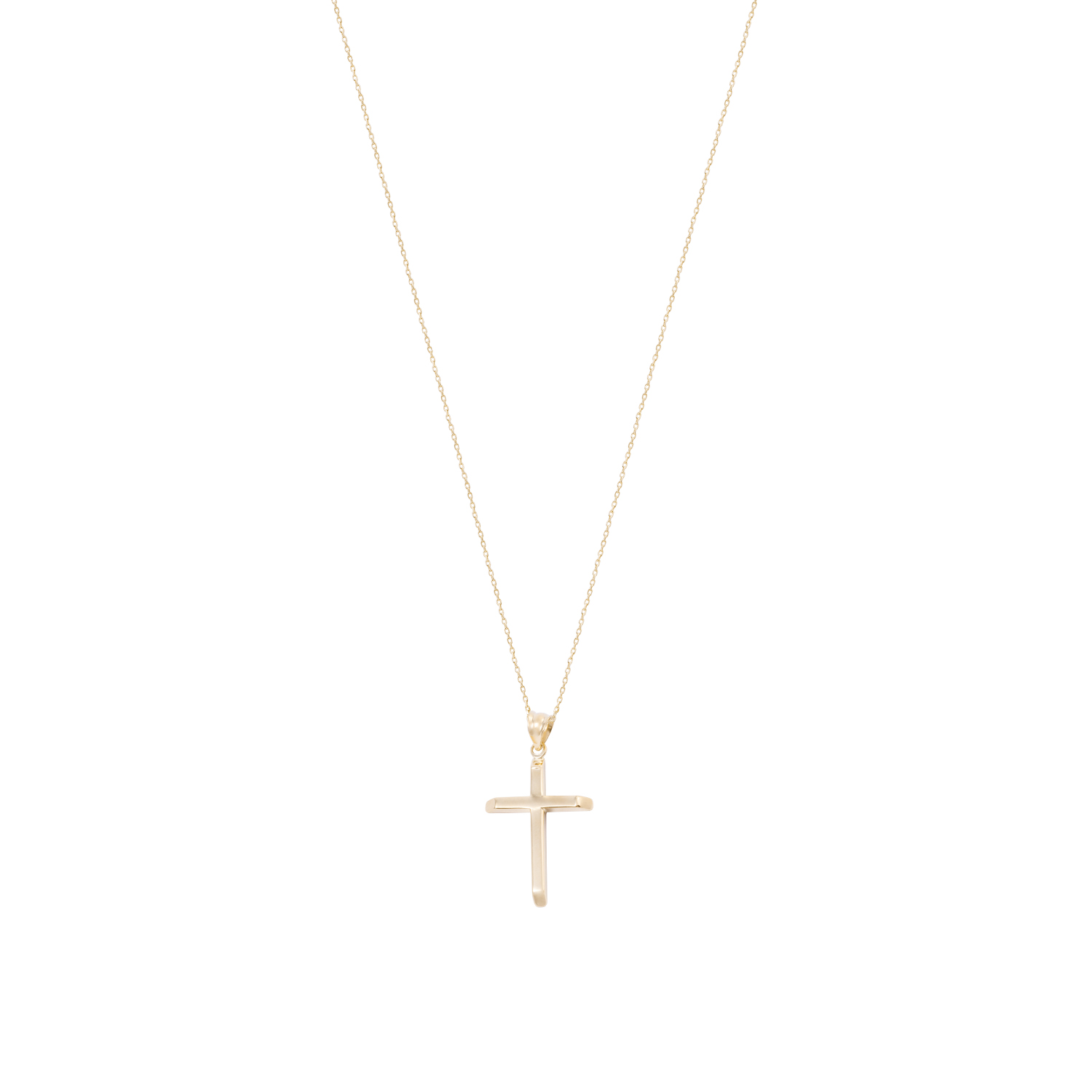 Colgante de Oro 18kt Cruz 30MM 3