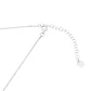 Collar de Plata Esterlina 925 Argollas Bicolor Revestido en Oro 18kt - Miniatura 3