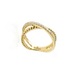 Anillo Oro Amarillo 18kt Diamantes de 11 Pts Corte Brillante - Miniatura 3