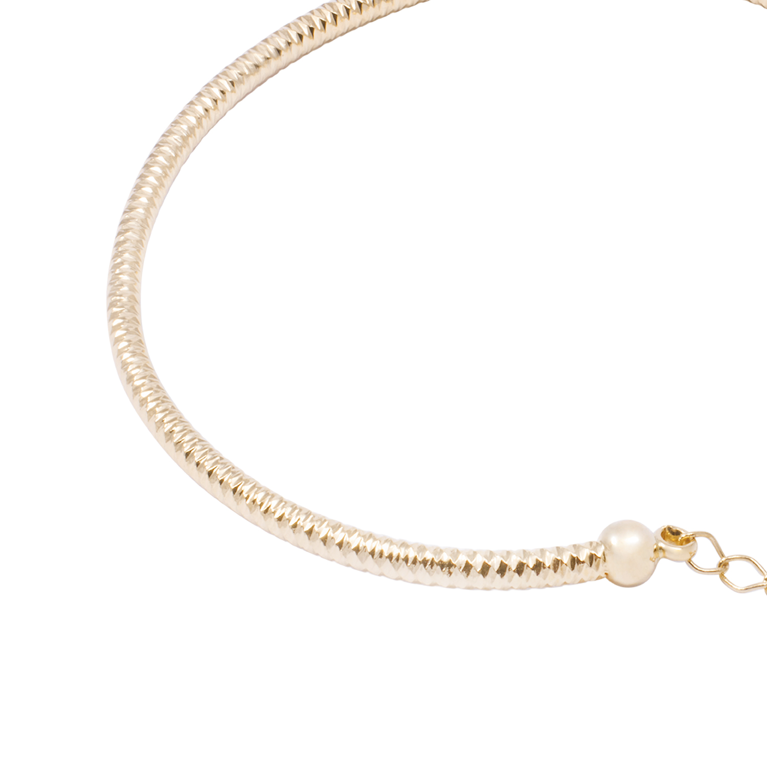 Pulsera Oro Amarillo 18kt Esclava Serpiente 2