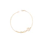 Pulsera Oro Amarillo 18kt Círculos y Mano de Fátima 7 Pts - Miniatura 1