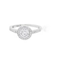 Anillo de Plata Esterlina 925 Solitario Redondo - Miniatura 3