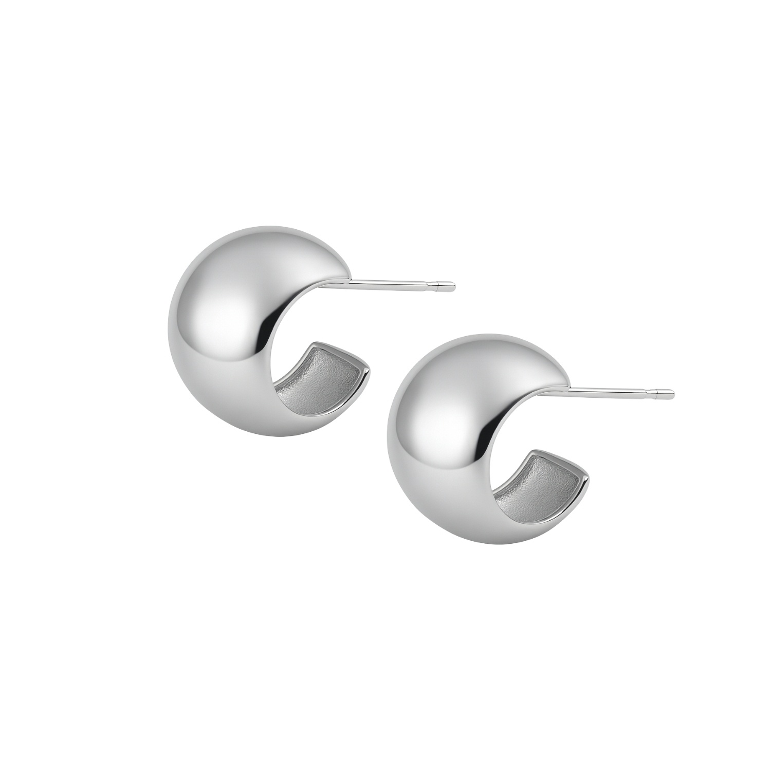 Aros de Plata Esterlina 925 Esfera 2
