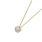 Collar  Oro 18kt Redondo Circon - Miniatura 1