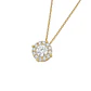 Collar  Oro 18kt Redondo Circon - Miniatura 2